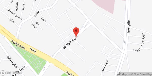 موقعیت شیر هیدرانت ۱-۳-۱ روی نقشه