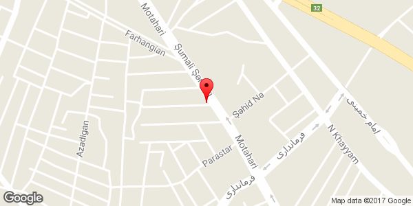 موقعیت سینا کاشی روی نقشه