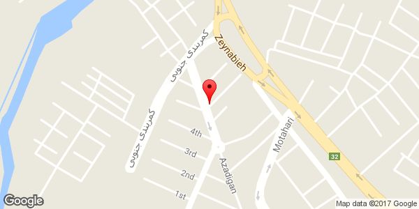 موقعیت خیاطی نسیم روی نقشه