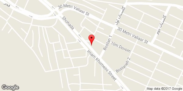 موقعیت تعمیرگاه مکانیکی دولت روی نقشه