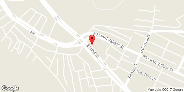 موقعیت کارگاه صافکاری حسن روی نقشه