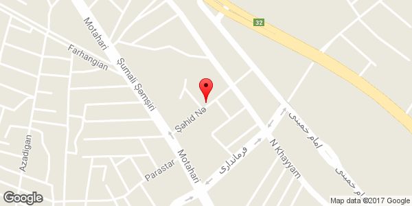 موقعیت باشگاه ورزشی اکسیژن (ویژه بانوان) روی نقشه