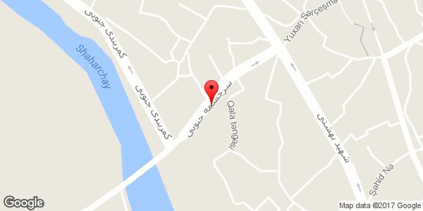 موقعیت تعمیرگاه موتور سیکلت خزاعی روی نقشه