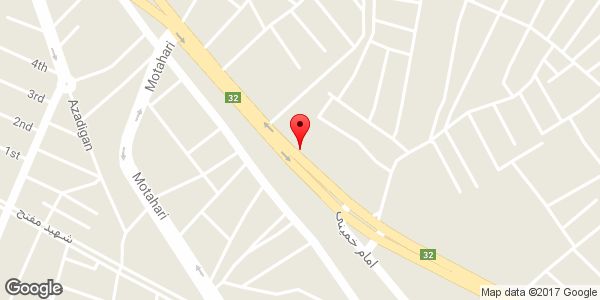 موقعیت باطری سازی و مکانیکی مهدی روی نقشه