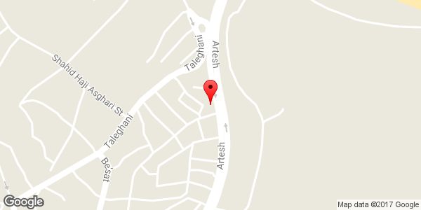 موقعیت صافکاری اتومبیل محسن روی نقشه