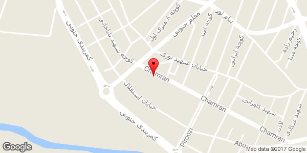 موقعیت سوپر مارکت آیدین روی نقشه