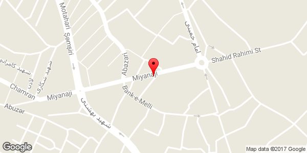 موقعیت فروشگاه لباس زنانه و مردانه روی نقشه