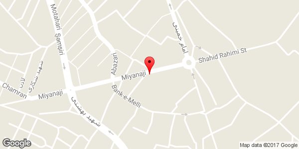 موقعیت خوش سلیقه روی نقشه