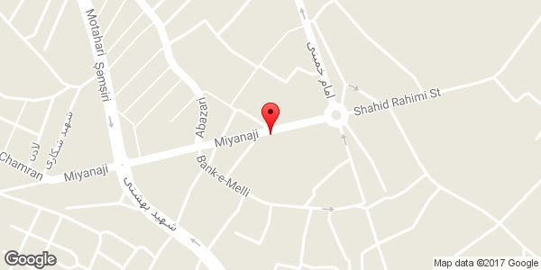 موقعیت فروشگاه لوازم خانگی ده ده بیگلو روی نقشه