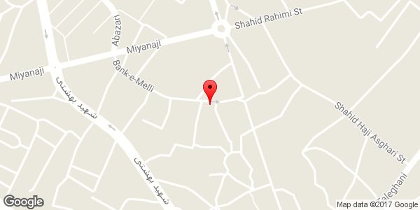 موقعیت فروشگاه گلبافت کندوانی روی نقشه