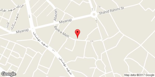 موقعیت زیبا سرای صدف روی نقشه