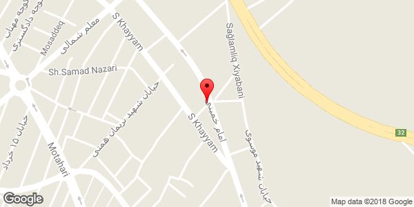 موقعیت خدمات کامپیوتری تبلیغاتی اطلس روی نقشه