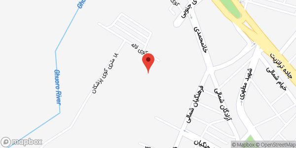 موقعیت شیر هیدرانت ۱-۱۰-۱ روی نقشه