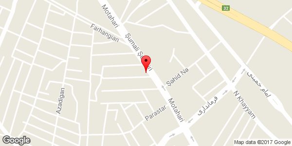 موقعیت فروشگاه رنگ صالحی روی نقشه