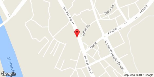 موقعیت موتور سیکلت یاماها روی نقشه