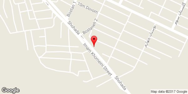 موقعیت صافکاری اتومبیل عباس و سلیمان روی نقشه