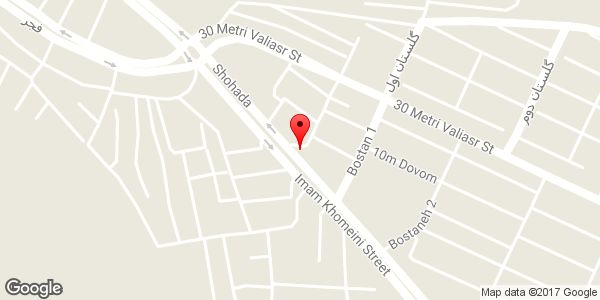 موقعیت یدک سایپا روی نقشه