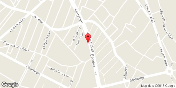 موقعیت سیاحت گیتی روی نقشه