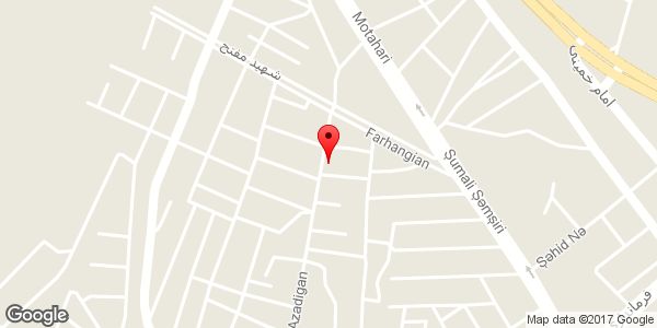 موقعیت نیایش مارکت روی نقشه