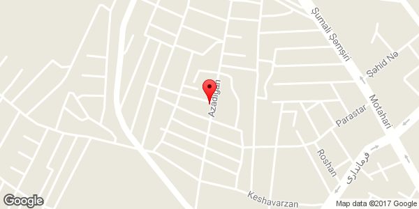 موقعیت سوپر مارکت روی نقشه