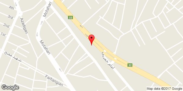 موقعیت تعمیرگاه جلوبندی سازی سواری حسین روی نقشه