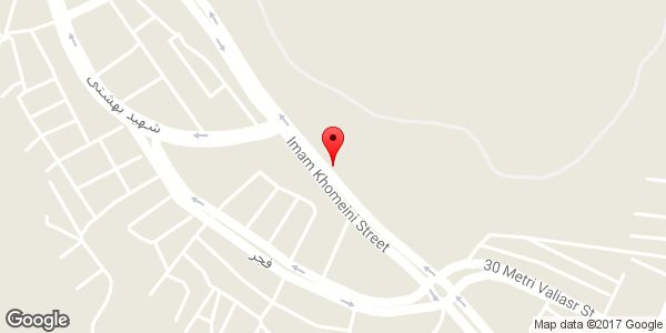 موقعیت صافکاری و نقاشی فابریک روی نقشه