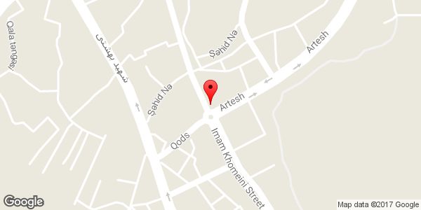 موقعیت فروشگاه بهکاری روی نقشه