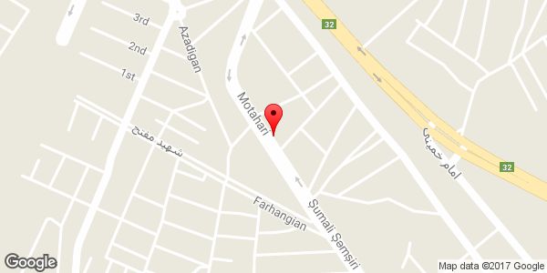 موقعیت خدمات تاسیساتی ناصری روی نقشه