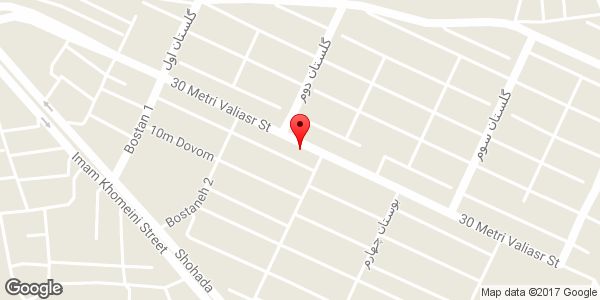 موقعیت ظروف مسی روی نقشه