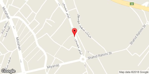 موقعیت عینک سینا روی نقشه