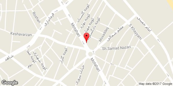 موقعیت شیرآلات روی نقشه