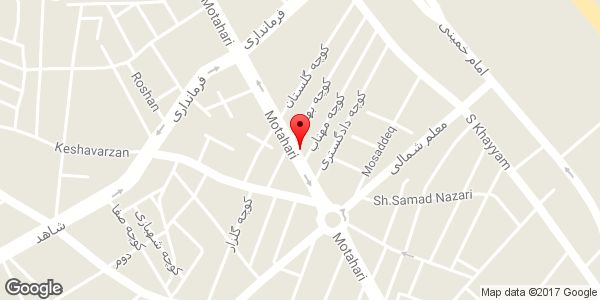 موقعیت لباس فروشی تایماز روی نقشه