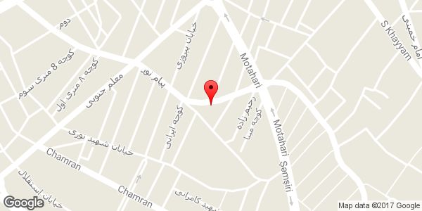 موقعیت نانوایی روی نقشه