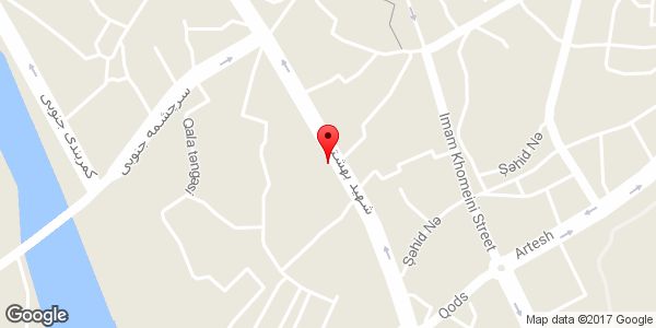 موقعیت ایزوگام پوشش گستر فردیان روی نقشه