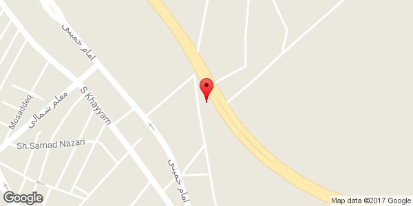 موقعیت کالای برق نور (اصغری) روی نقشه