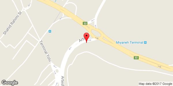 موقعیت کارواش دومان روی نقشه