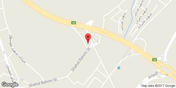 موقعیت مرغ فروشی روی نقشه