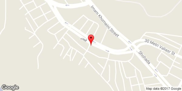 موقعیت سوپر مارکت قره داغی روی نقشه