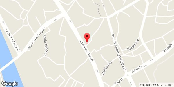 موقعیت خدمات فنی کبیری روی نقشه