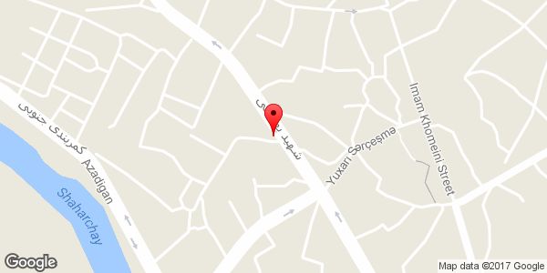 موقعیت فروشگاه لوازم خانگی رشیدی روی نقشه