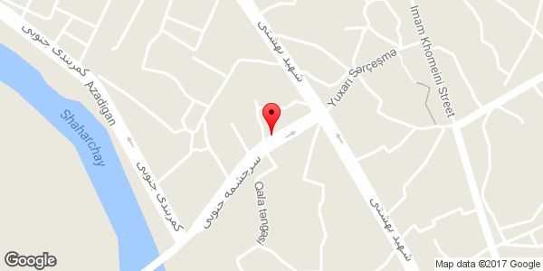 موقعیت تعمیرگاه موتور سیکلت میلاد روی نقشه