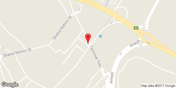 موقعیت میوه فروشی روی نقشه