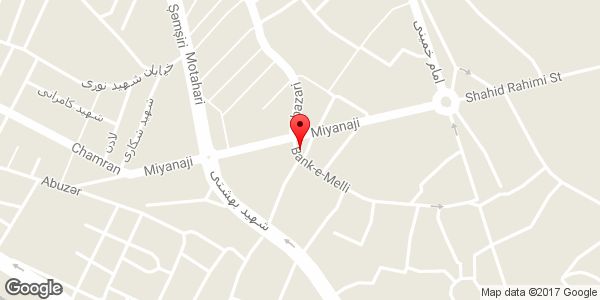 موقعیت دکوراسیون داخلی لاله روی نقشه