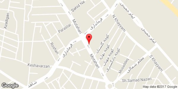 موقعیت مشاور املاک آقایی روی نقشه