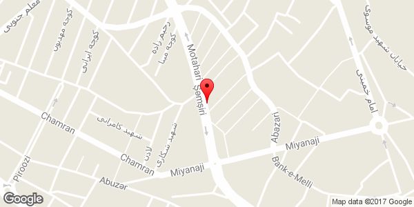 موقعیت مبل شهریار روی نقشه