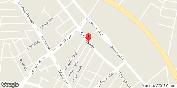 موقعیت مسجد سید الشهداء (ع) روی نقشه