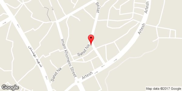 موقعیت بانک کاغذ دیواری بختیاری روی نقشه