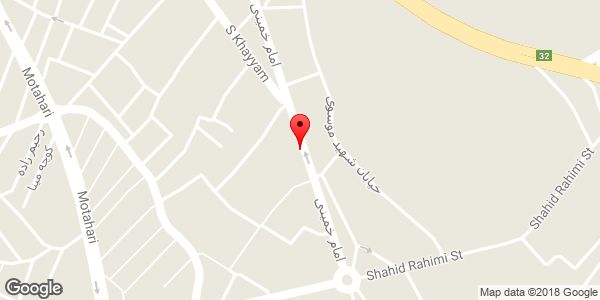 موقعیت لباسشویی و اتو کشی مهتاب روی نقشه