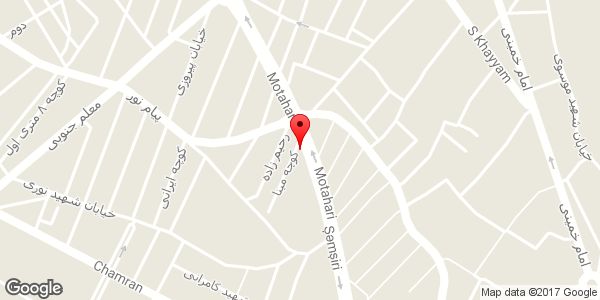 موقعیت سوپر پژمان روی نقشه