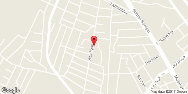 موقعیت خیاطی صدف روی نقشه